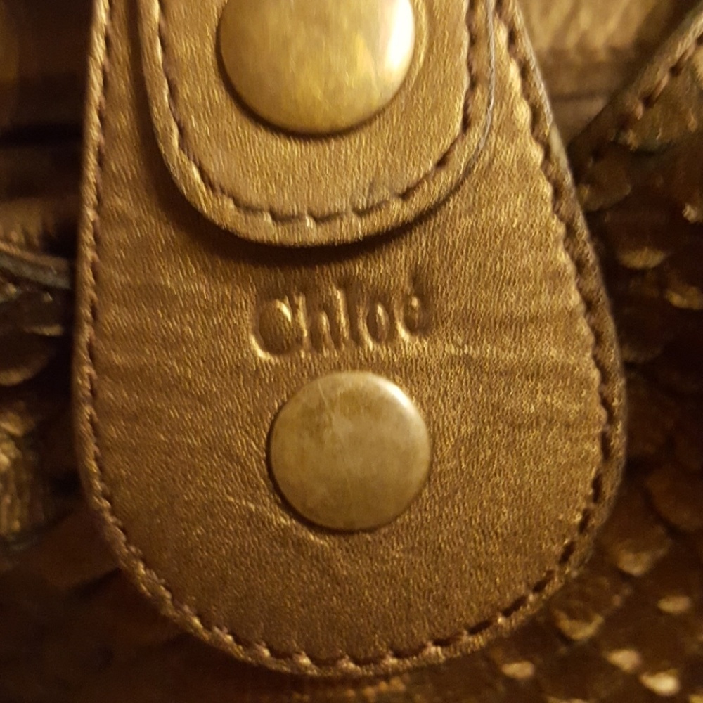 Chloe python handbag - Picture 2 of 6